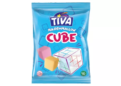 Tiva Marshmallow Cube 4x12x60g