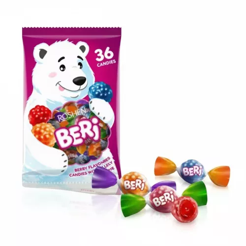 Roshen Beri Hard Candies 12x180g
